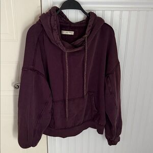 FP Movement by Free People Vintage Grape Hoodie, M